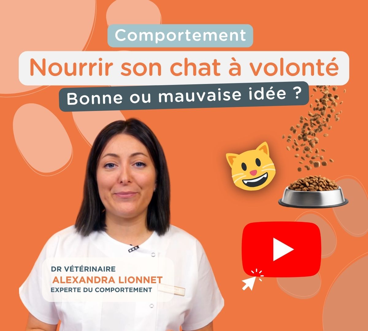 Dr Alexandra Lionnet, vétérinaire experte en comportement du chat